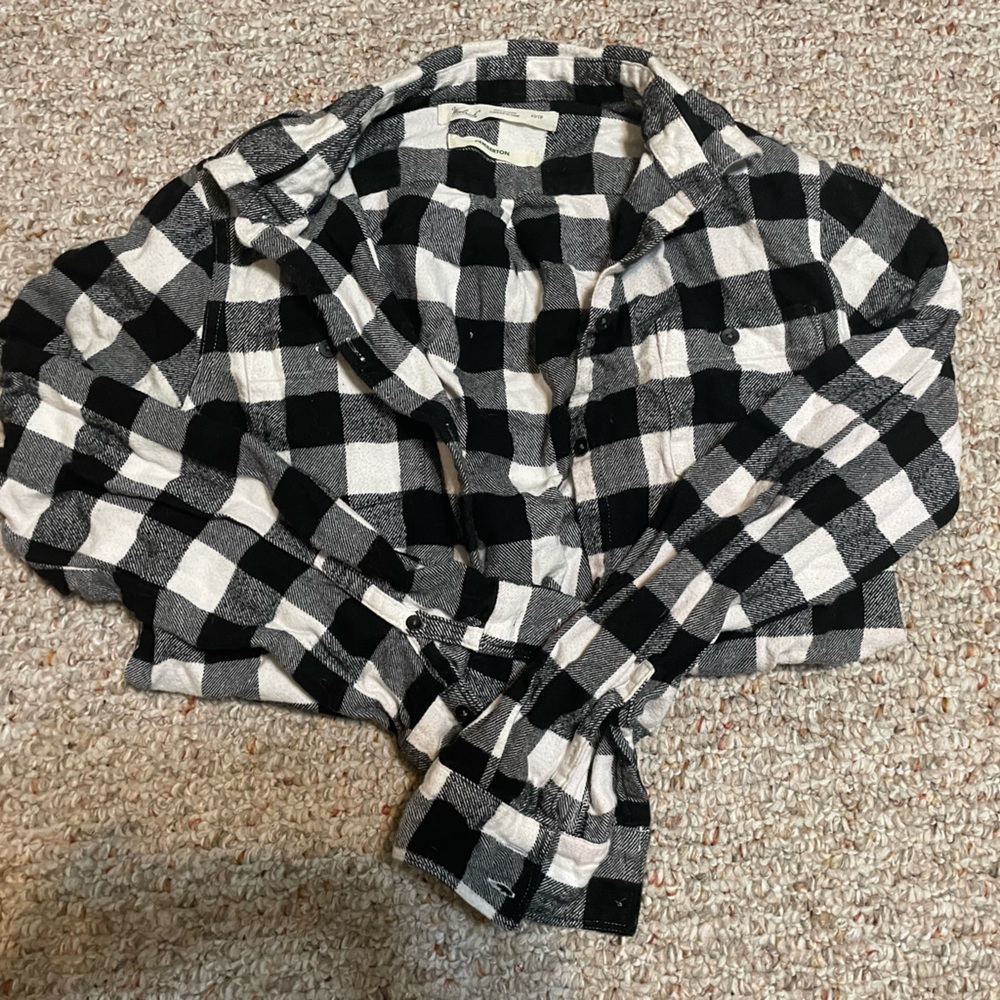 Woolrich gingham flannel